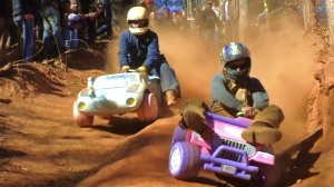 Barbie Jeep Racing